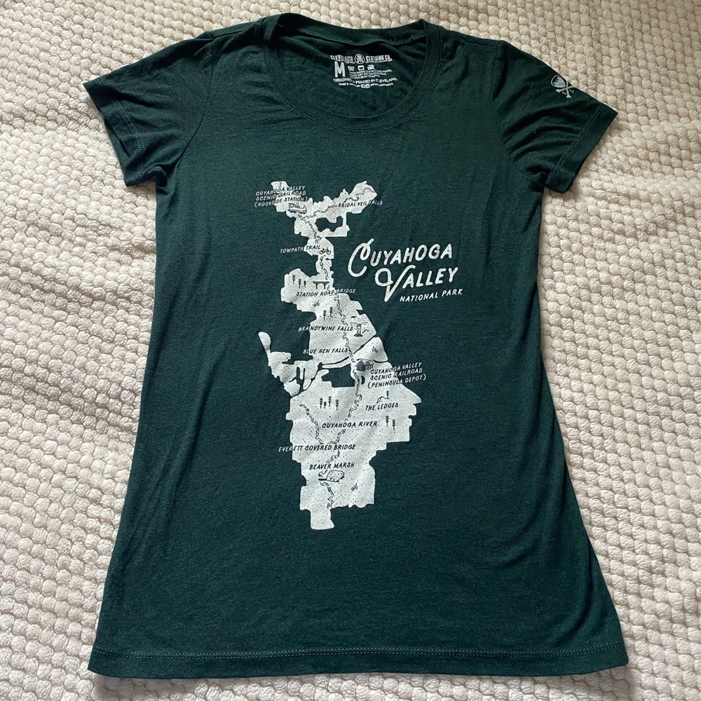 Cleveland Clothing Company CVNP T shirt, Size Medium